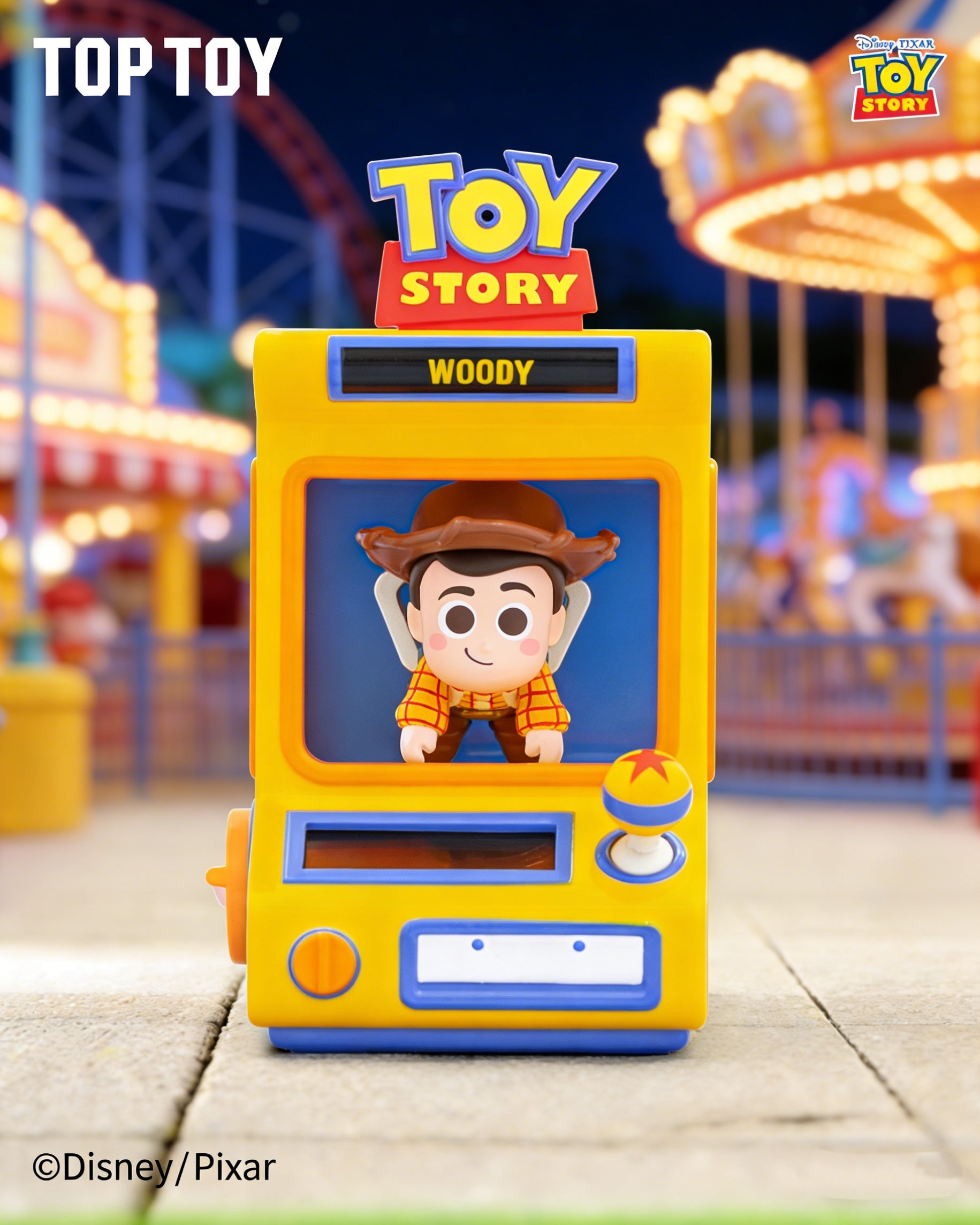 TOP TOY Disney Pixar Toy Story Claw Machine Series Articulated Figure Blind Box