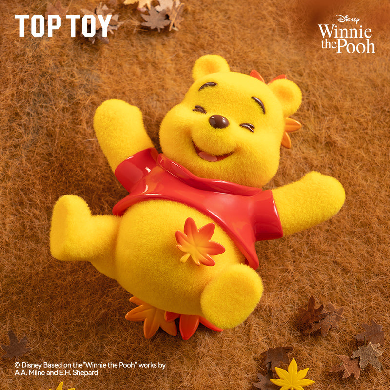 TopToyau | Disney Winnie the Pooh Happy Time (Forever Friends) Flocked Figure Blind Box
